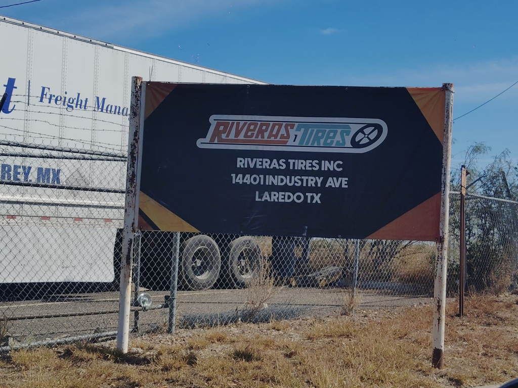 Riveras Tires Billboard - Laredo TX